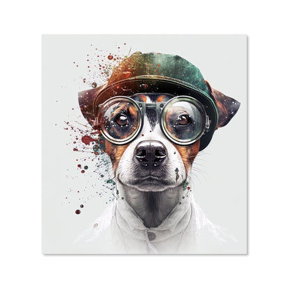 Jack Russell Terrier Dog Splashart Kitchen Splashback