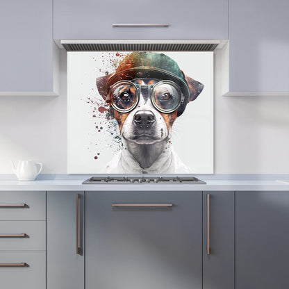 Jack Russell Terrier Dog Splashart Kitchen Splashback