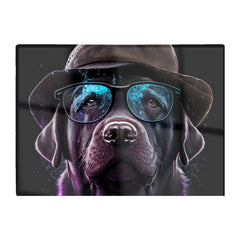 Labrador Retriever Dog Splashart Chopping Board