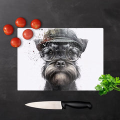 Miniature Schnauzer Dog Chopping Board