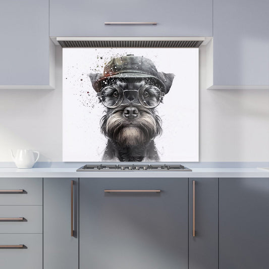 Miniature Schnauzer Dog Kitchen Splashback