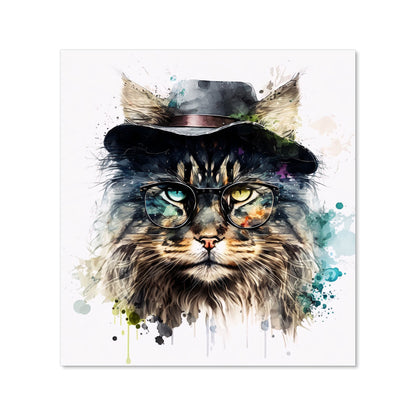 Norwegian Forest Cat Splashart Kitchen Splashback