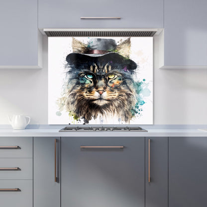 Norwegian Forest Cat Splashart Kitchen Splashback