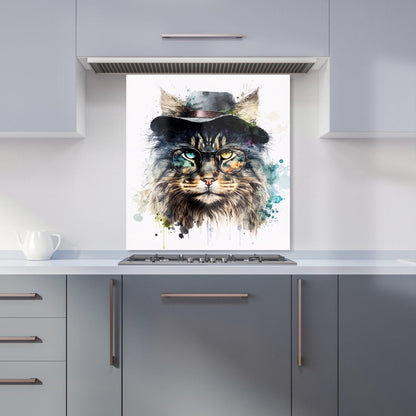 Norwegian Forest Cat Splashart Kitchen Splashback