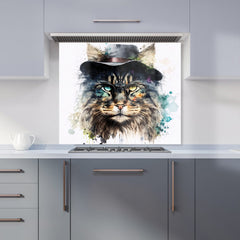 Norwegian Forest Cat Splashart Kitchen Splashback