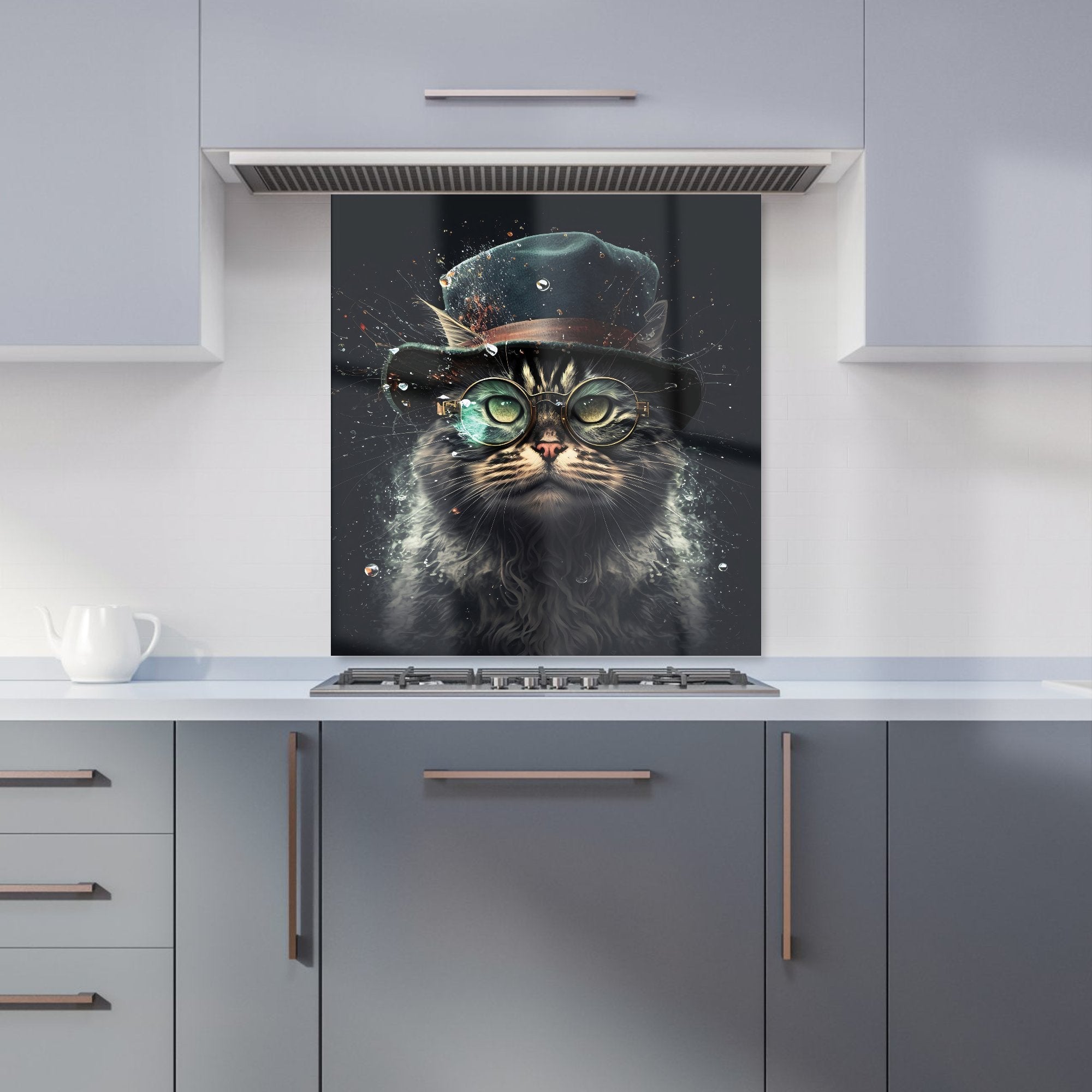 Norwegian Forest Cat Kitchen Splashback