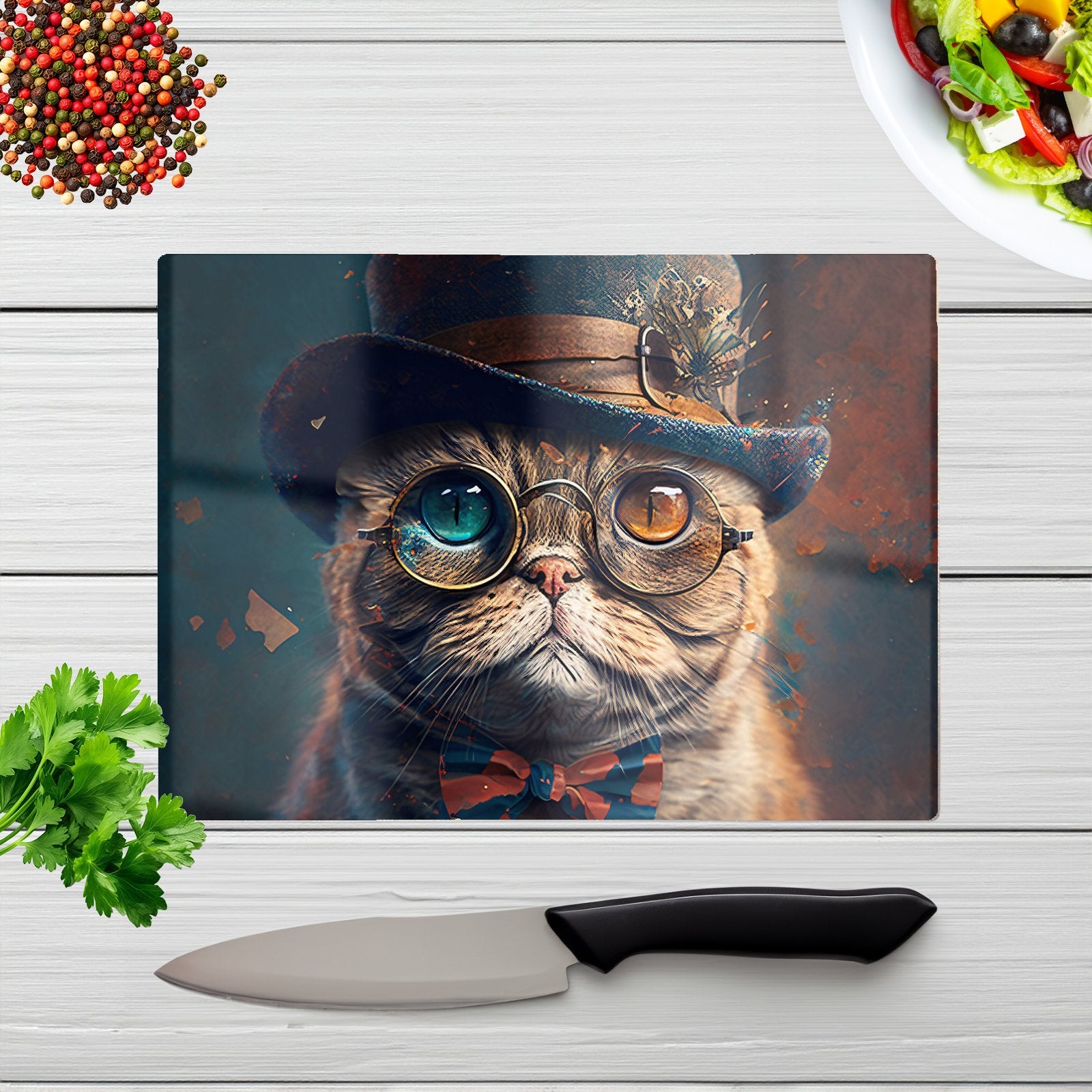 Scottish Fold Cat Chopping Board