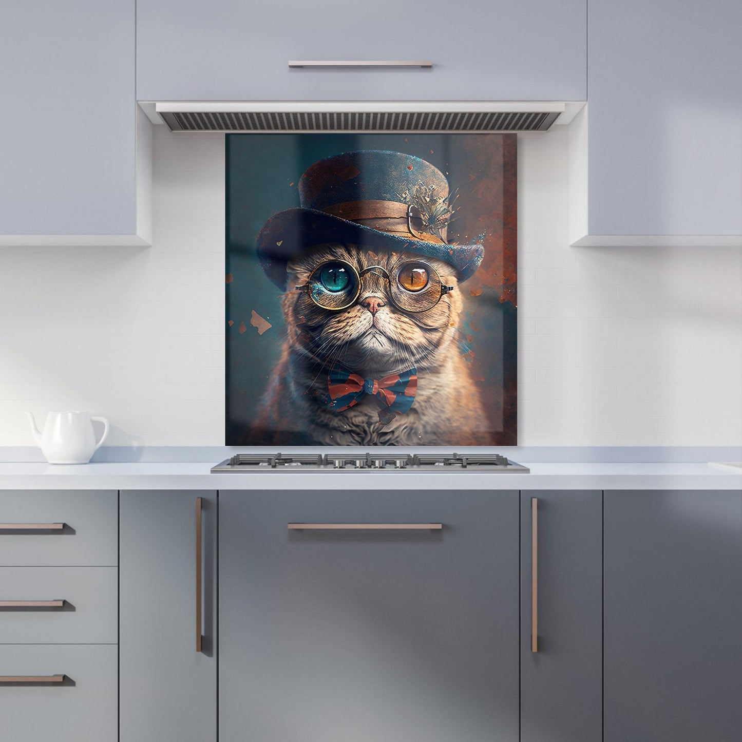 Scottish Fold Cat Kitchen Splashback