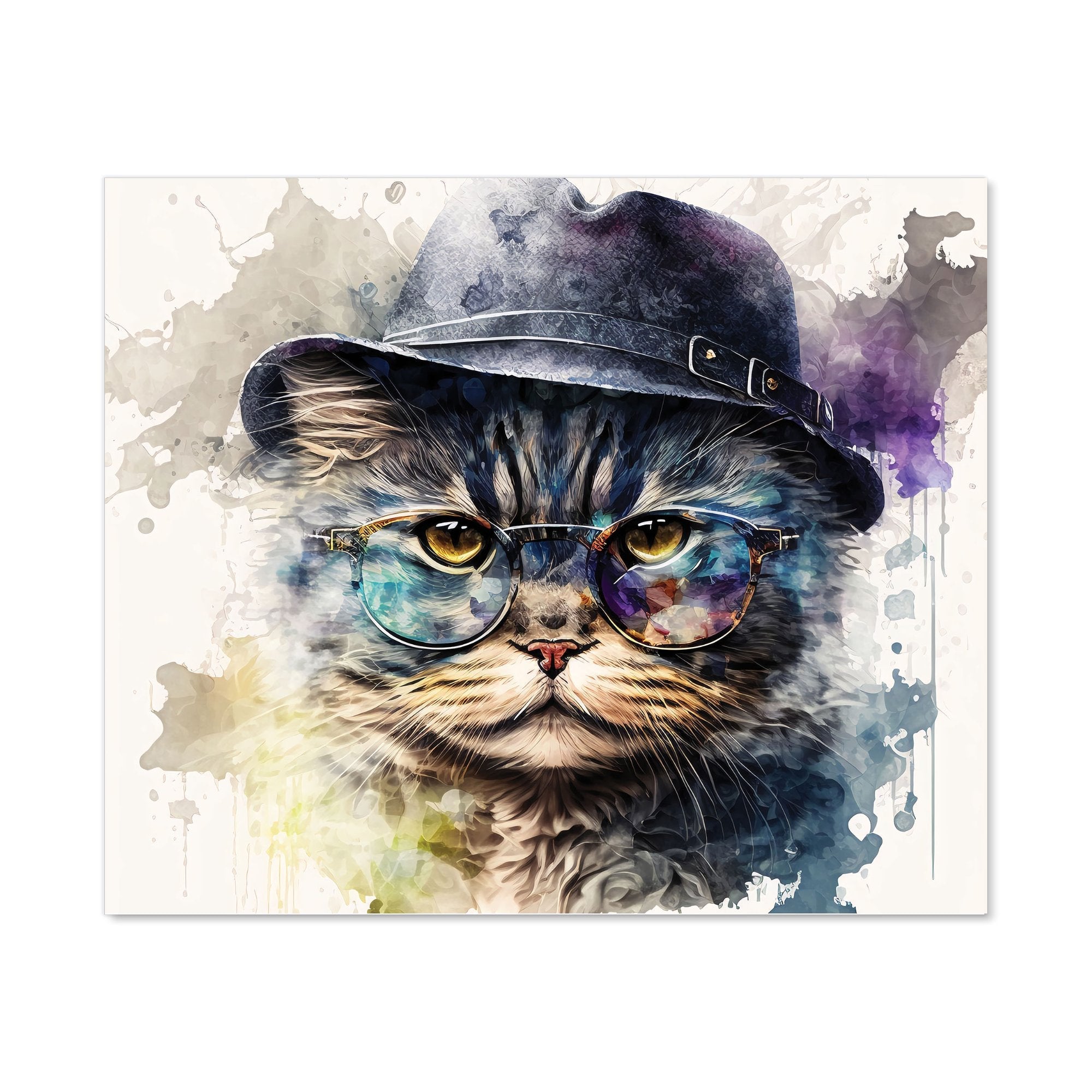 Selkirk Rex Cat Splashart Kitchen Splashback