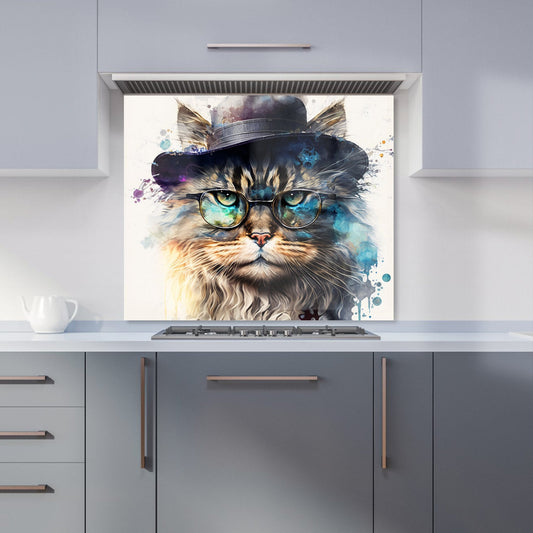 Siberian Cat Splashart Kitchen Splashback