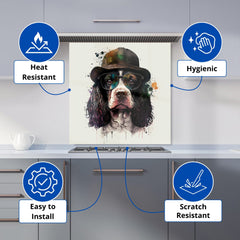 Springer Spaniel Dog Kitchen Splashback