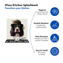 Springer Spaniel Dog Kitchen Splashback