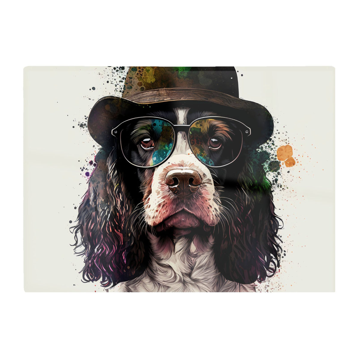 Springer Spaniel Dog Chopping Board