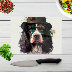 Springer Spaniel Dog Chopping Board
