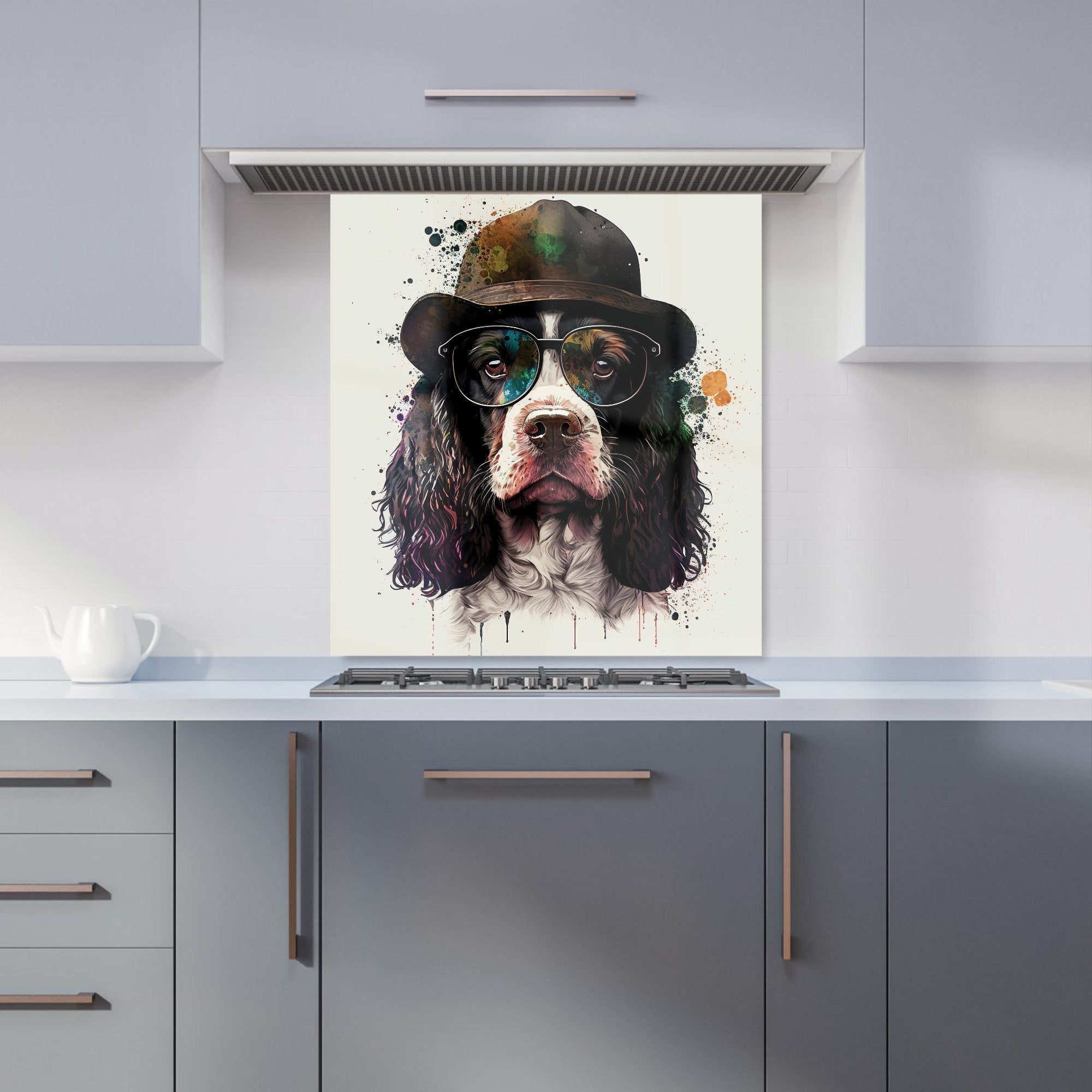 Springer Spaniel Dog Kitchen Splashback