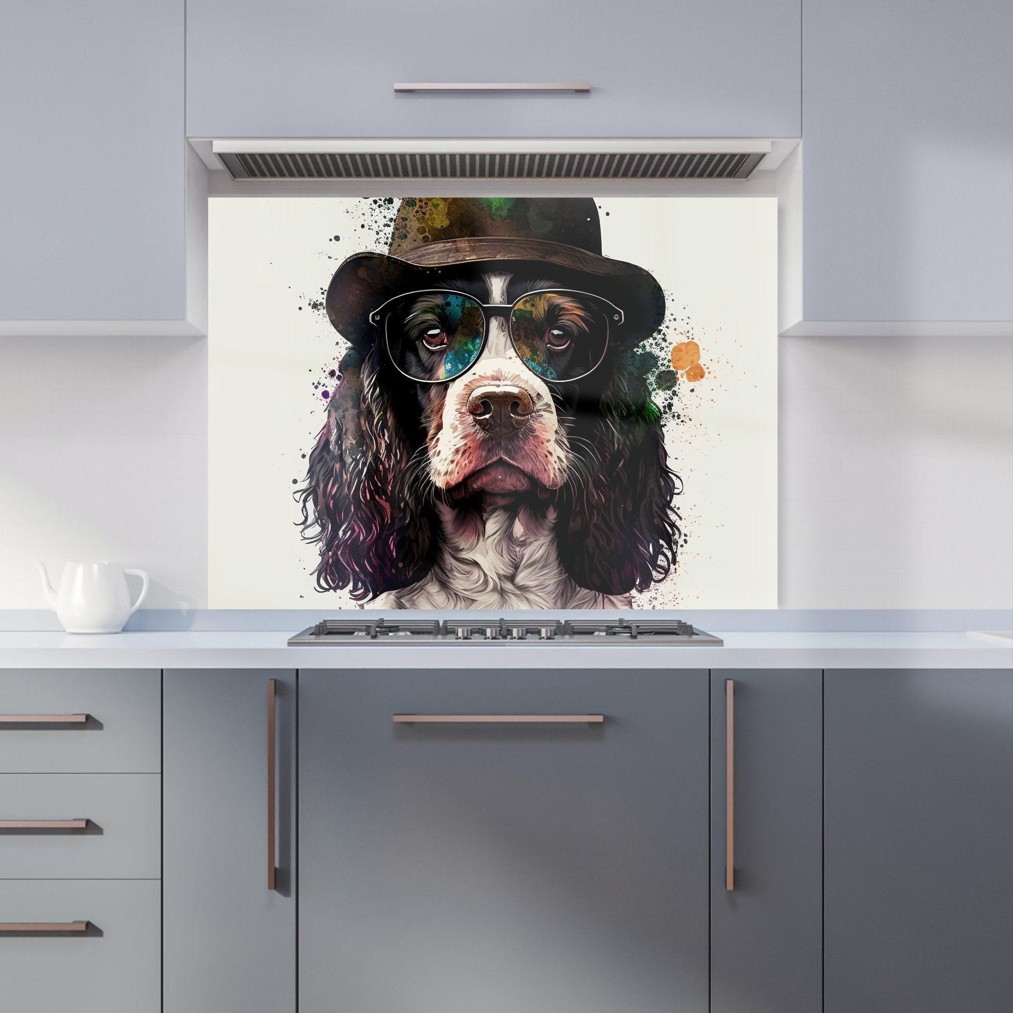 Springer Spaniel Dog Kitchen Splashback