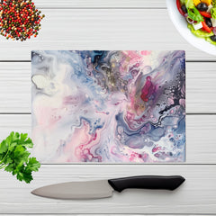 Ethereal Swirls: Dreams In Motion Chopping Board