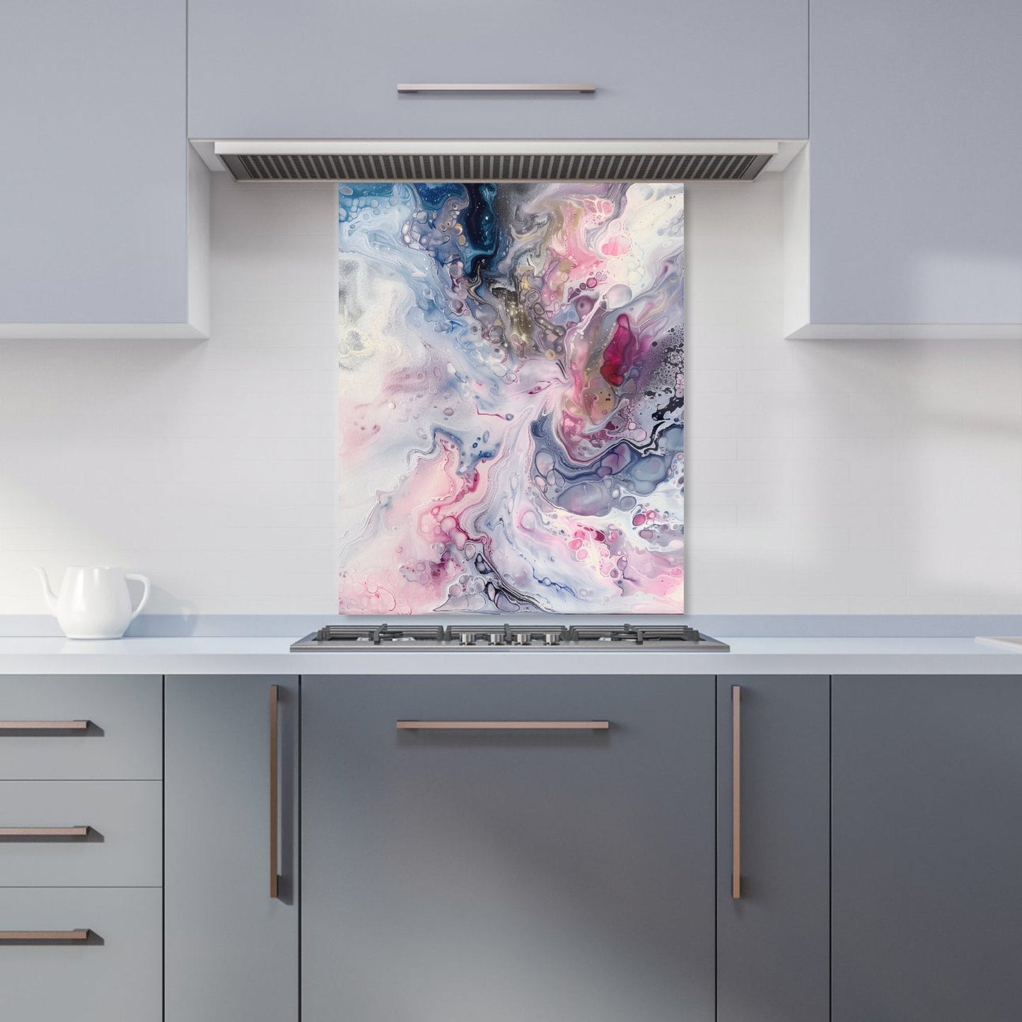 Ethereal Swirls: Dreams In Motion Kitchen Splashback