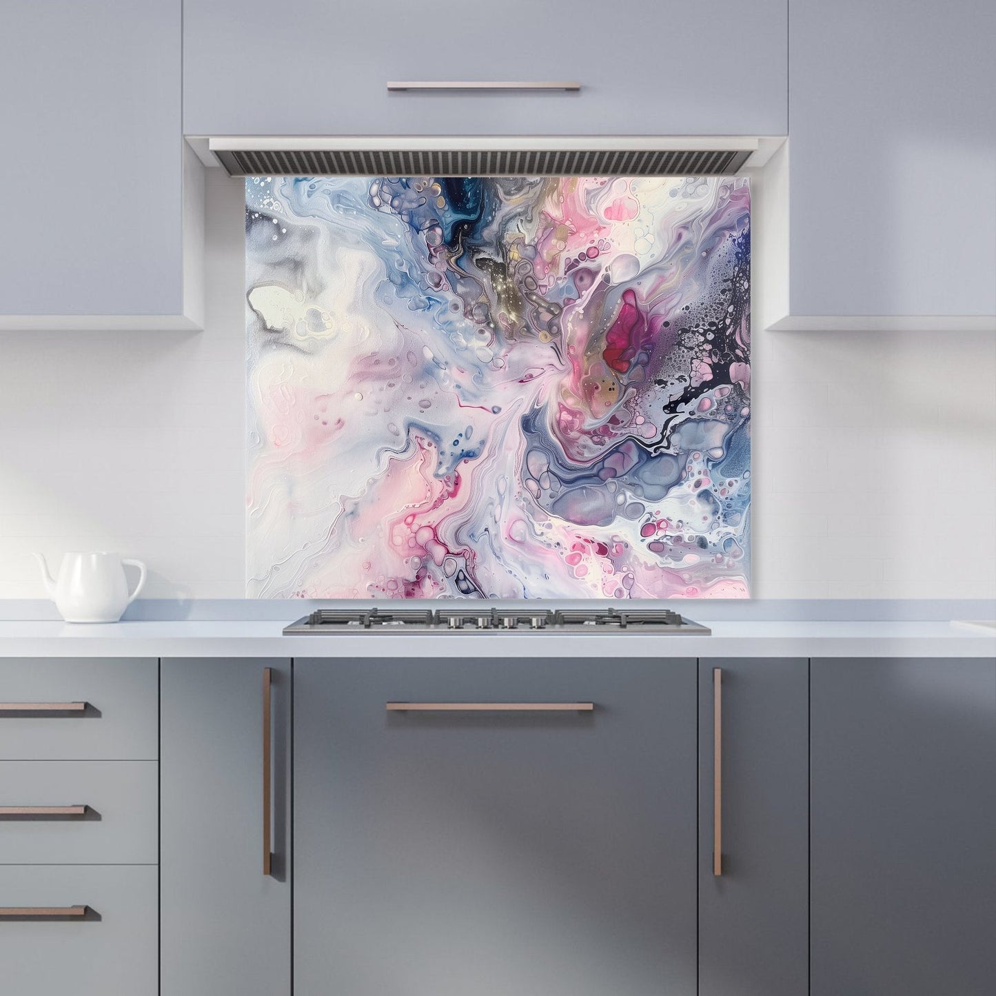 Ethereal Swirls: Dreams In Motion Kitchen Splashback