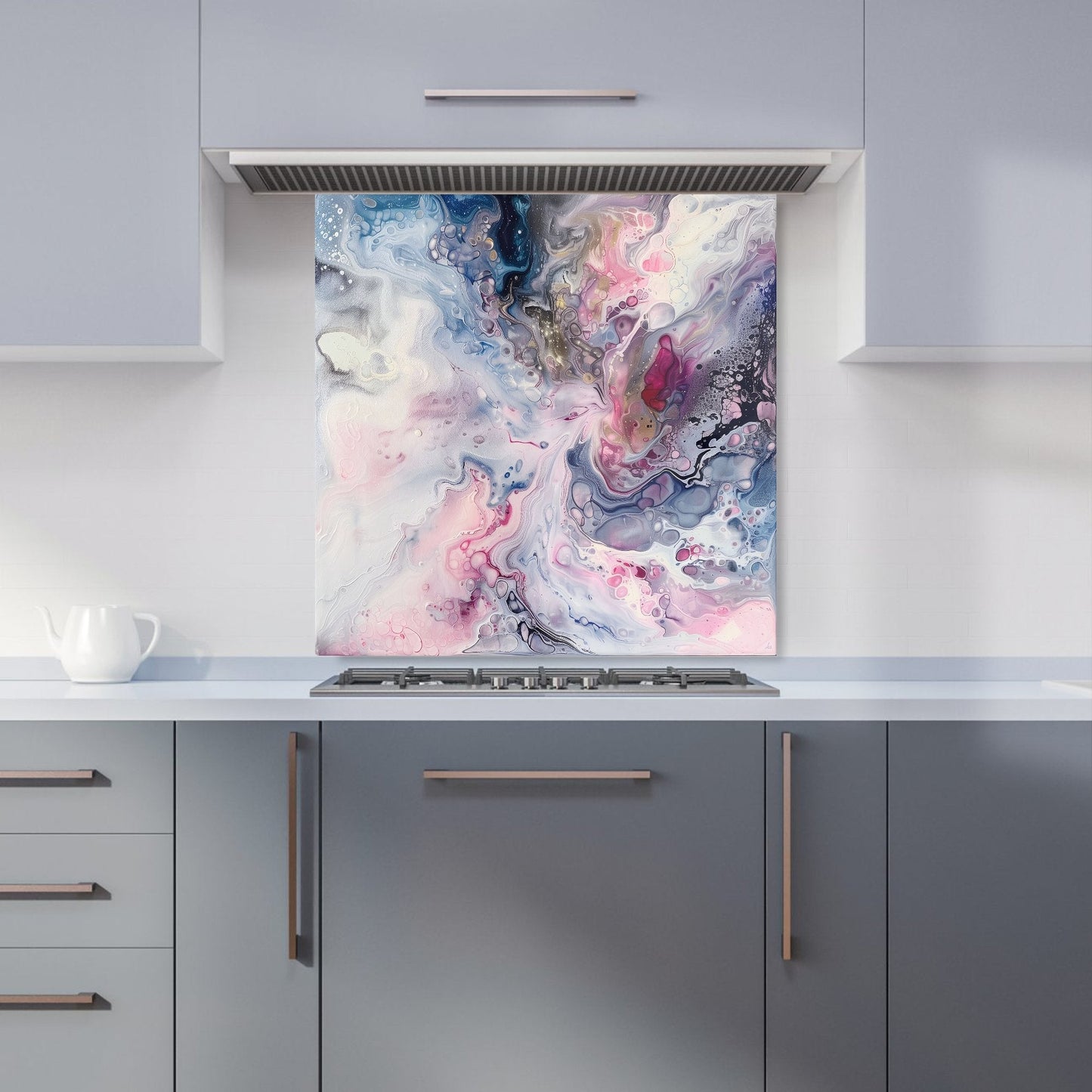 Ethereal Swirls: Dreams In Motion Kitchen Splashback