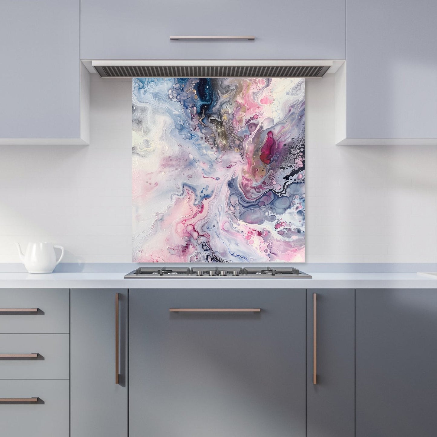 Ethereal Swirls: Dreams In Motion Kitchen Splashback