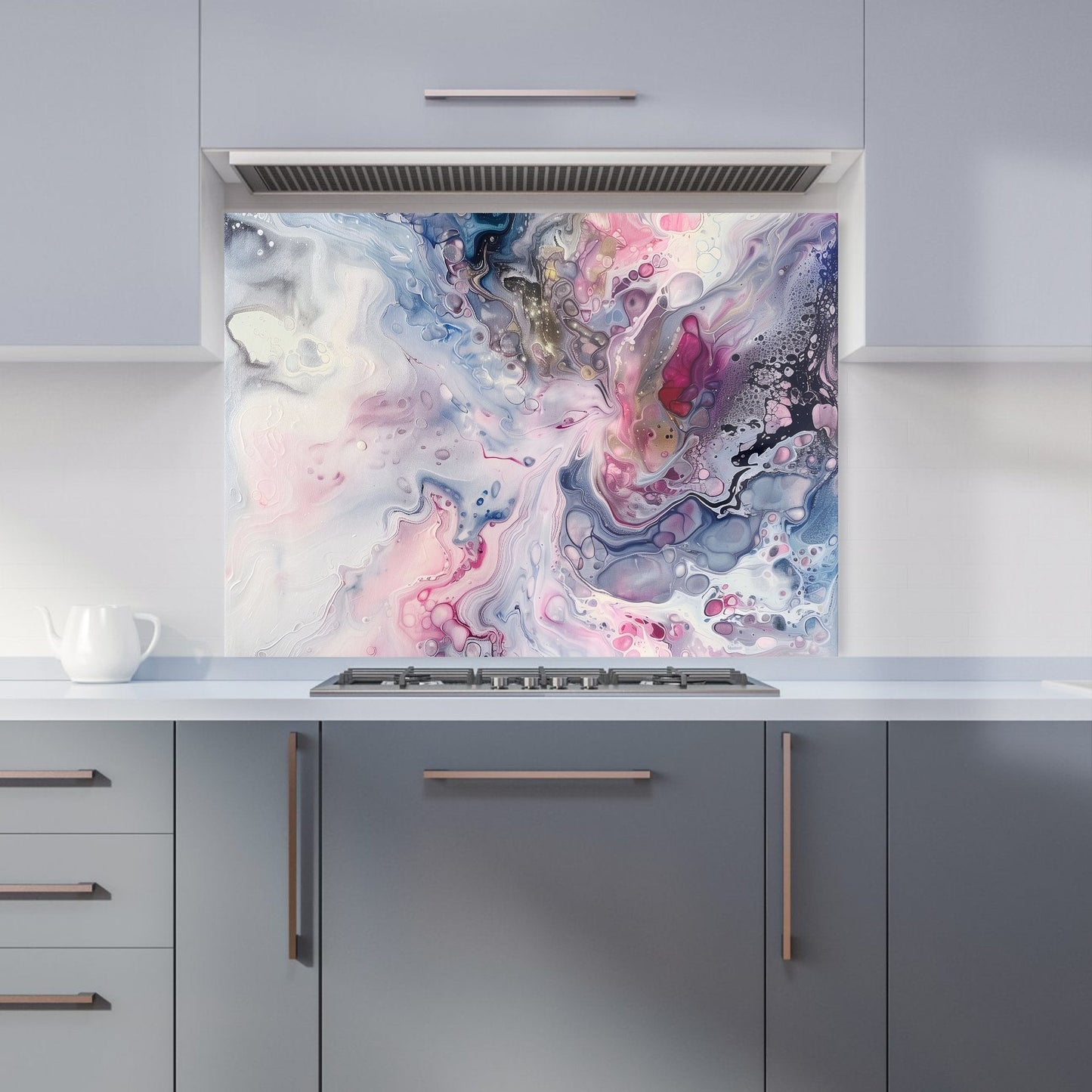 Ethereal Swirls: Dreams In Motion Kitchen Splashback