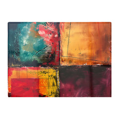 Quadrant Fusion: Colours In Conflict Chopping Board