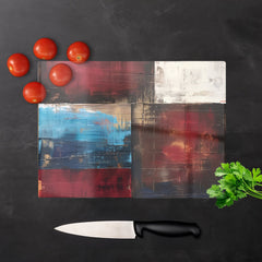 Rustic Harmony In Bold Colours Chopping Board