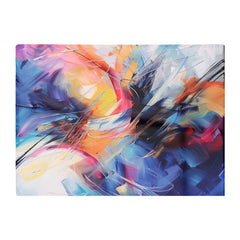Serene Explosion: Calm Amidst Colours Chopping Board