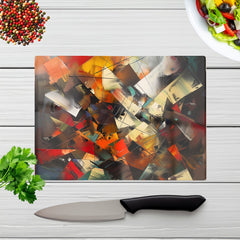 Dynamic Chaos: Energy Unleashed Chopping Board