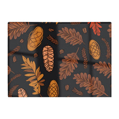 Autumn Leaves And Pinecones Chopping Board