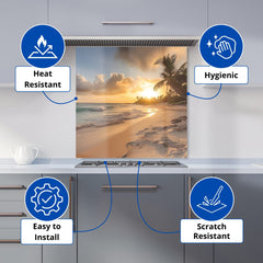 Sunrise In Paradise Kitchen Splashback