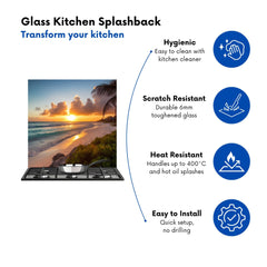 Sunrise On The Beach Kitchen Splashback