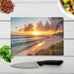 Sunrise On The Beach Chopping Board