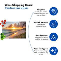 Sunrise On The Beach Chopping Board