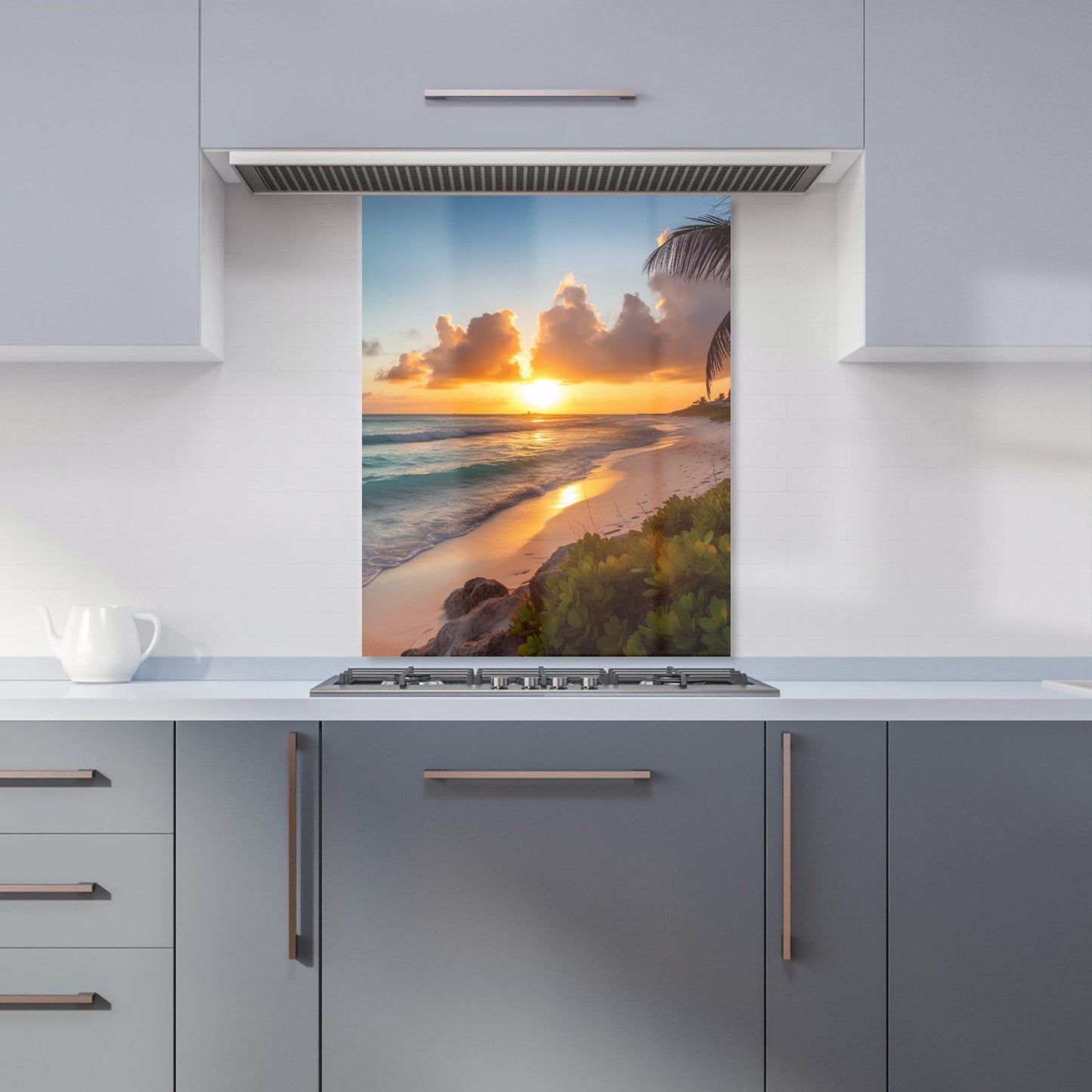 Sunrise On The Beach Kitchen Splashback