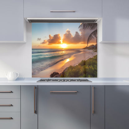 Sunrise On The Beach Kitchen Splashback