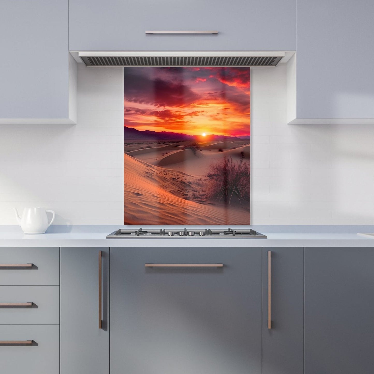 Sunset In The Desert Kitchen Splashback