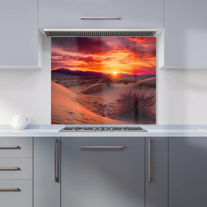 Sunset In The Desert Kitchen Splashback