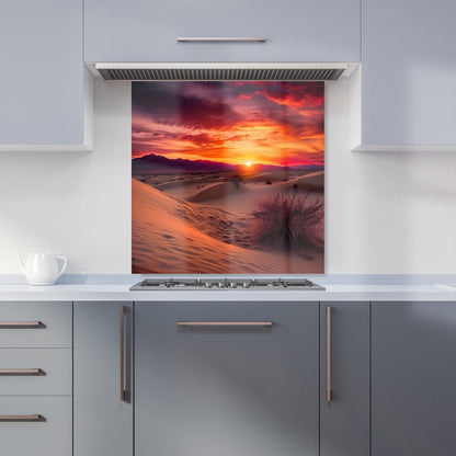 Sunset In The Desert Kitchen Splashback