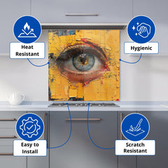 Ethereal Gaze Kitchen Splashback