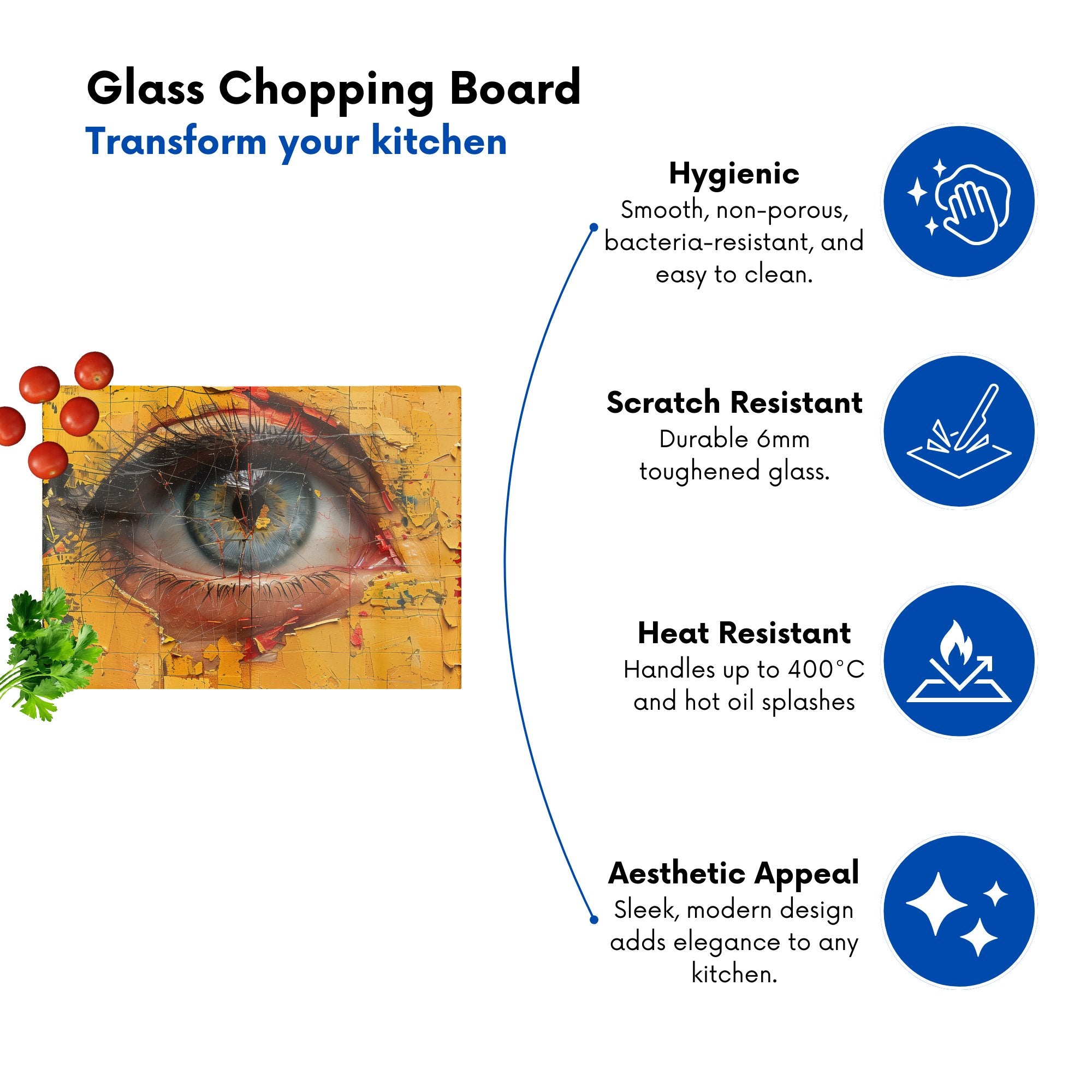 Ethereal Gaze Chopping Board