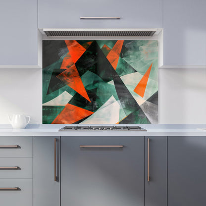 Curved Geometry Kitchen Splashback