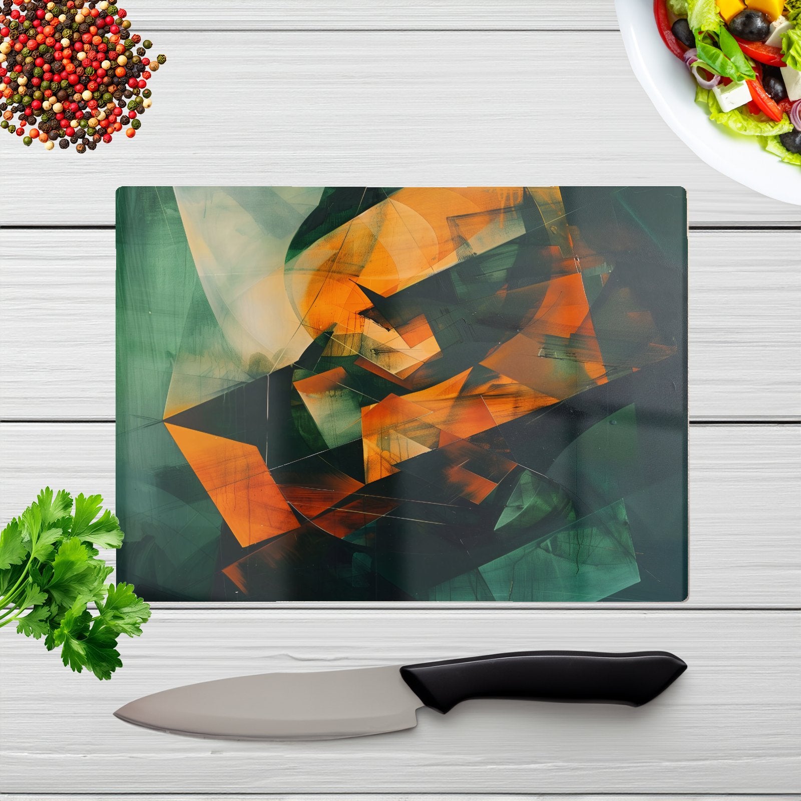 Sharp Triangles Chopping Board