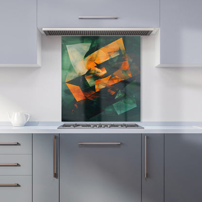 Sharp Triangles Kitchen Splashback