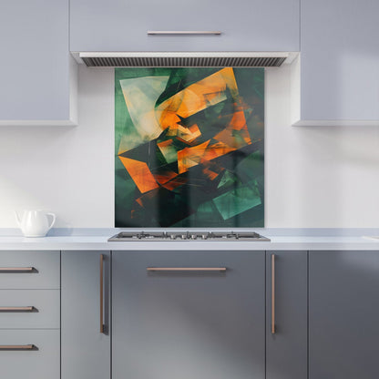 Sharp Triangles Kitchen Splashback