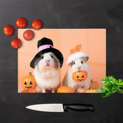 Trick Or Treating Guinea Pigs Chopping Board
