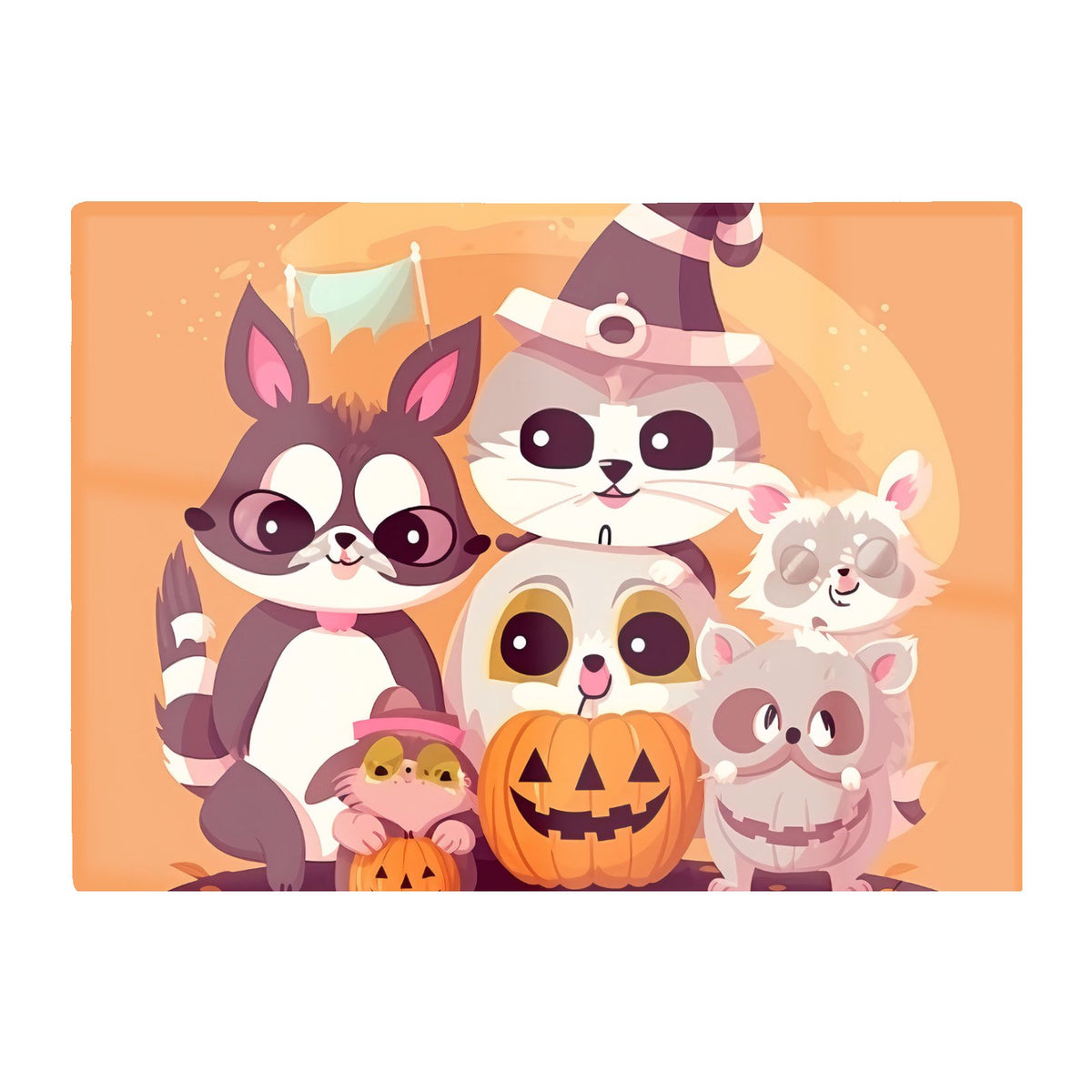 Pets Trick Or Treat Chopping Board