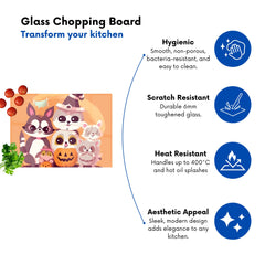 Pets Trick Or Treat Chopping Board