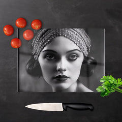 Edwardian Ballerina Portrait Chopping Board